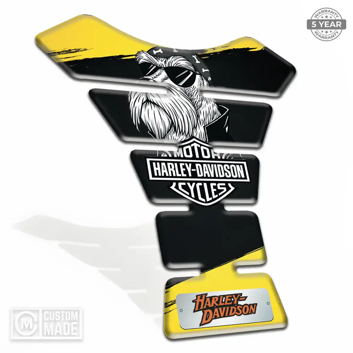 Harley Tank Knee Pad Signature Grade