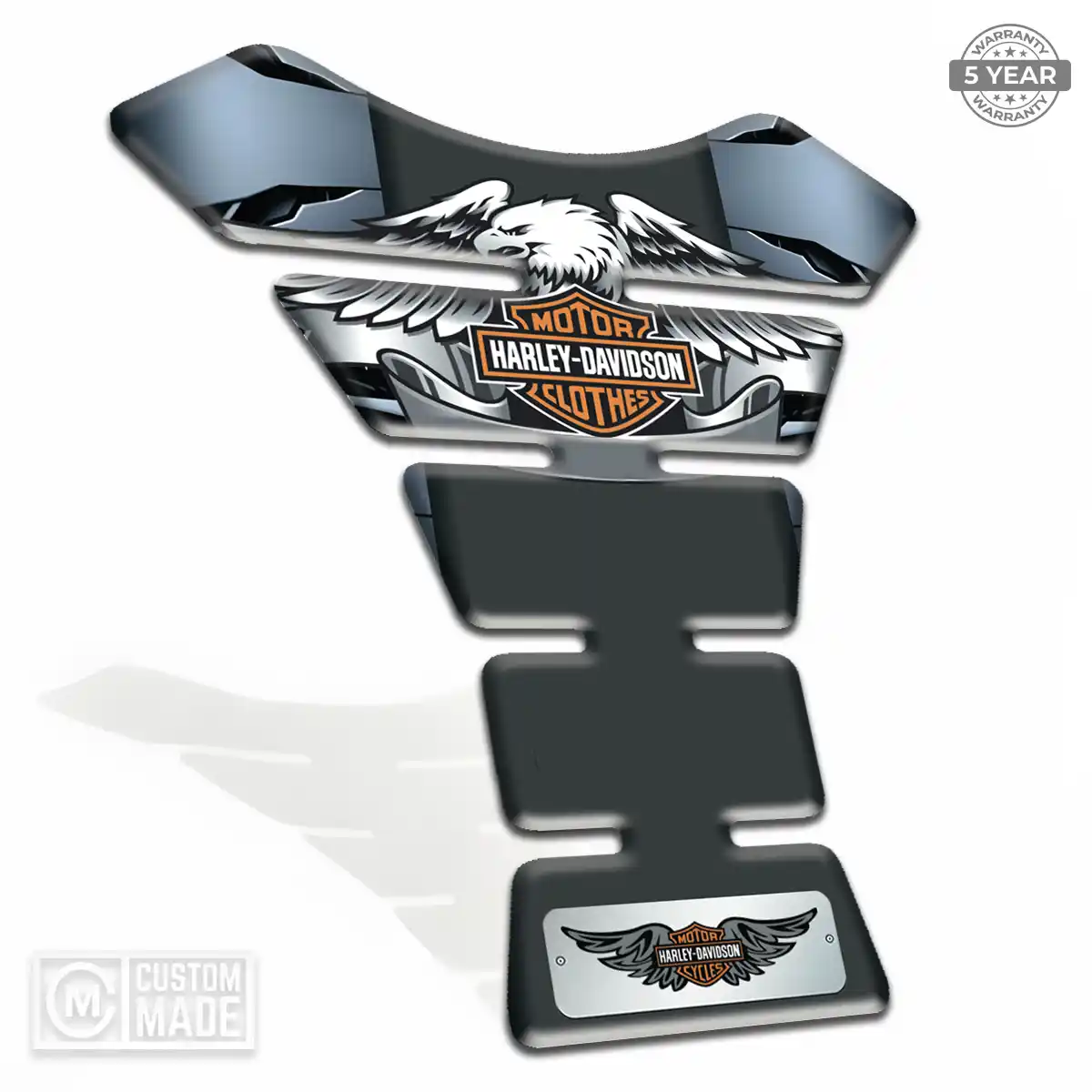 Harley Tank Pad Elite Finish