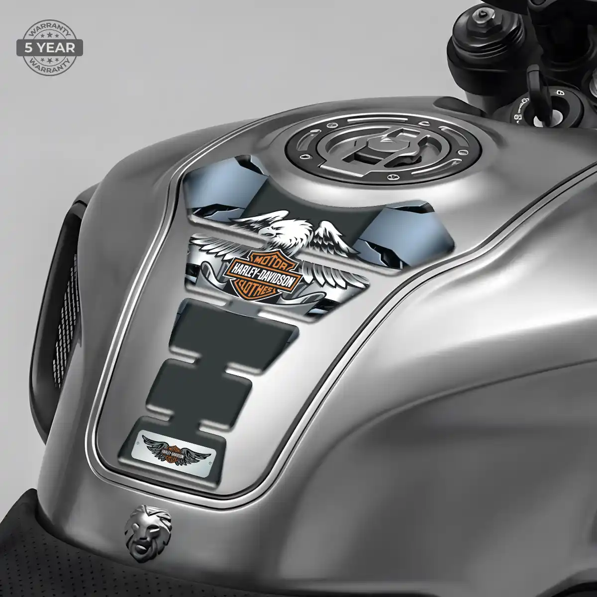 Harley Tank Pad Elite Finish