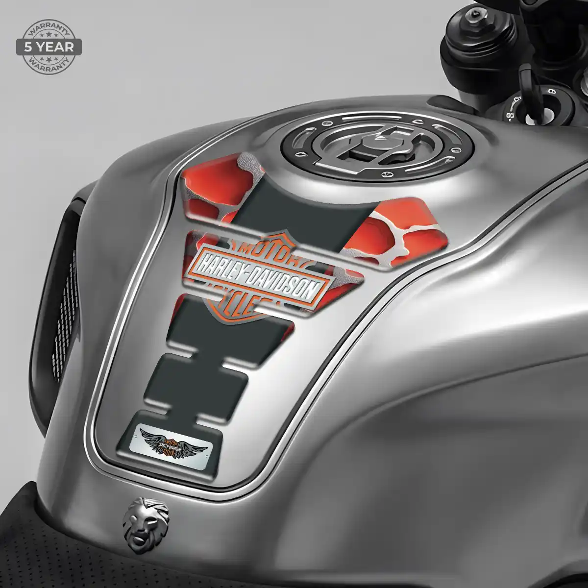 Harley Tank Pad Fuse Elite Finish