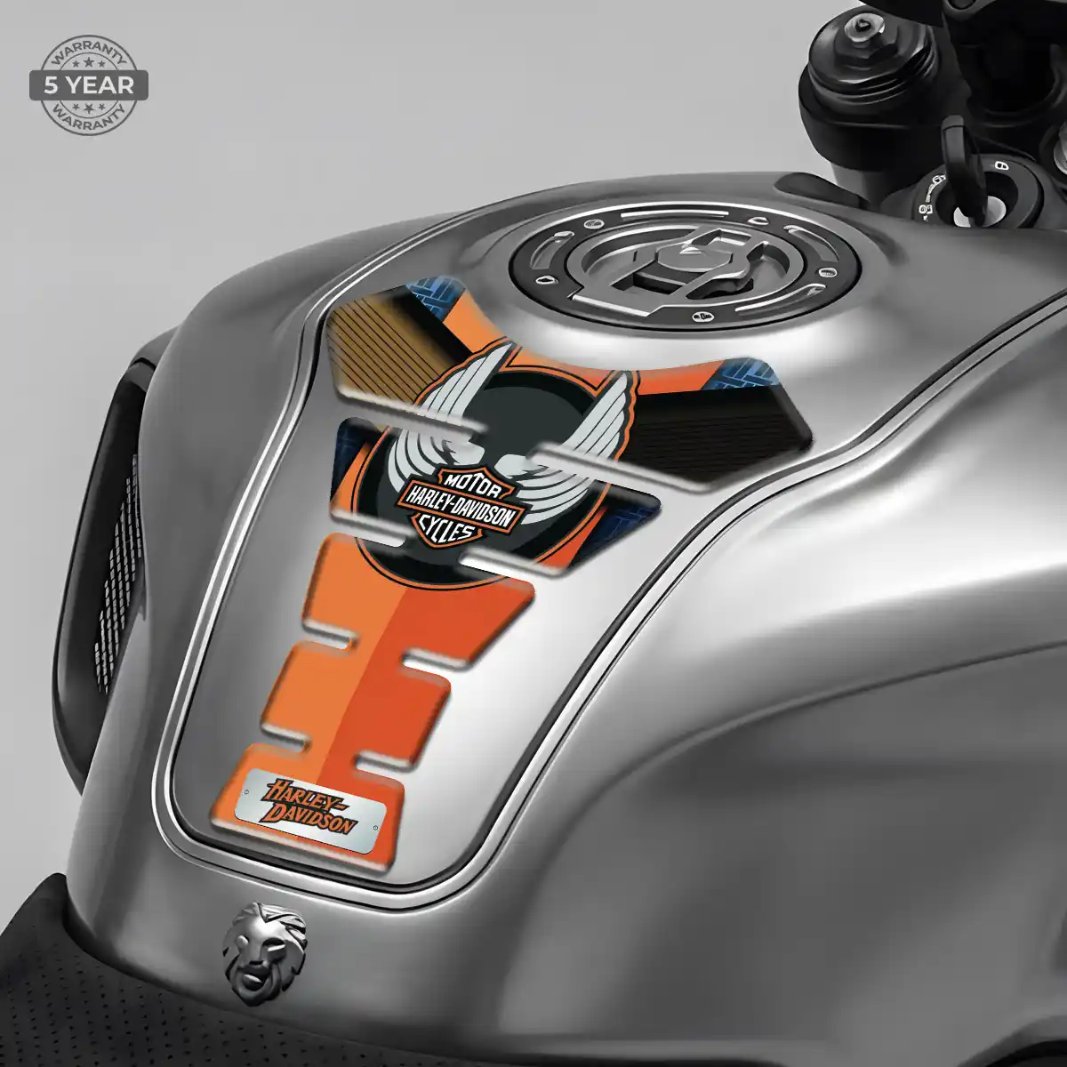 Harley Tank Pad Fuse Motorcycle Refined Design