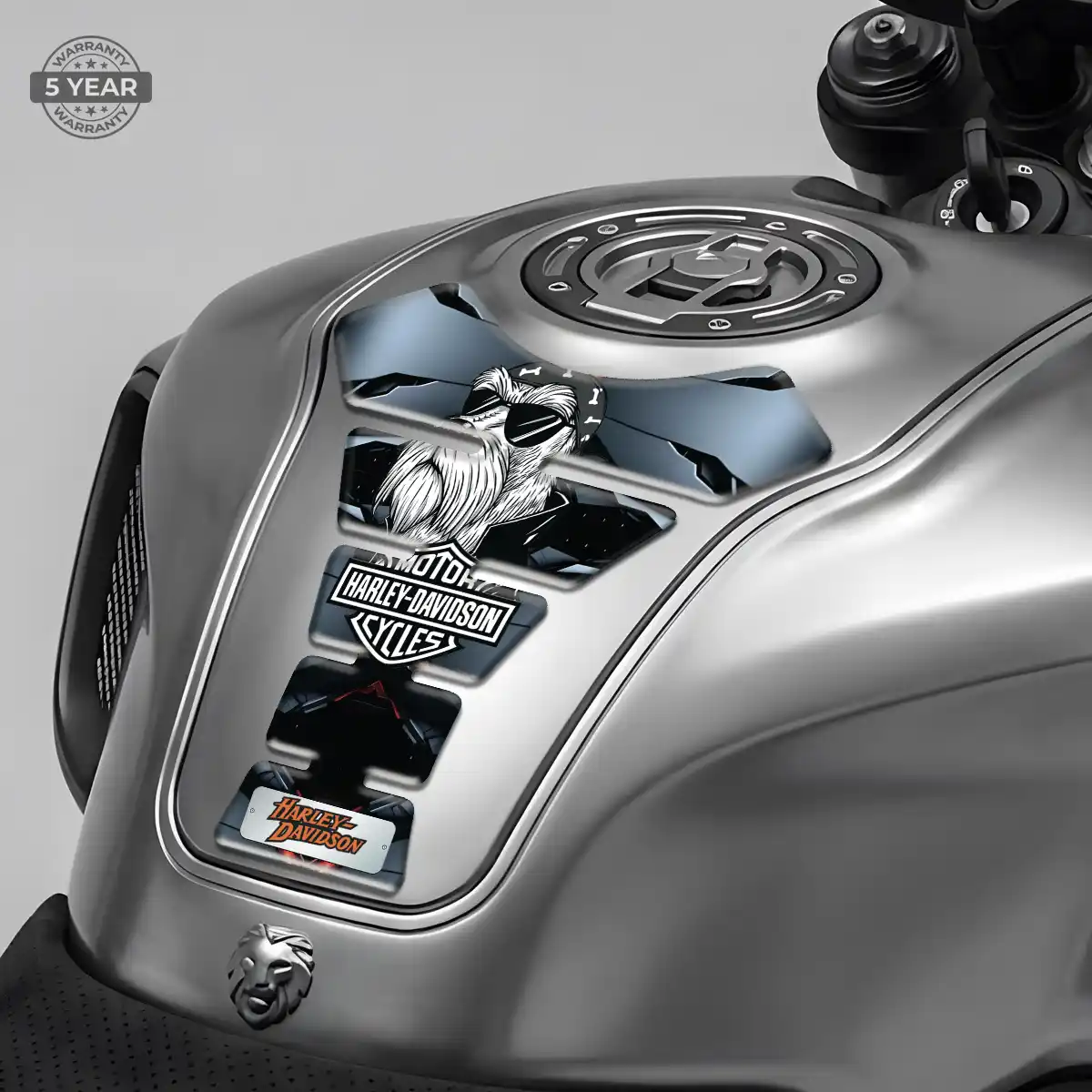 Harley Tank Pad Fuse Motorcycle Sleek Style