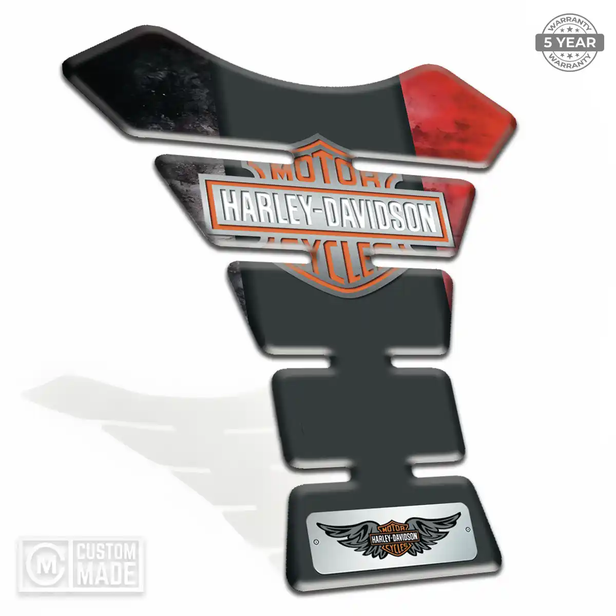 Harley Tank Pad Fuse Refined Design