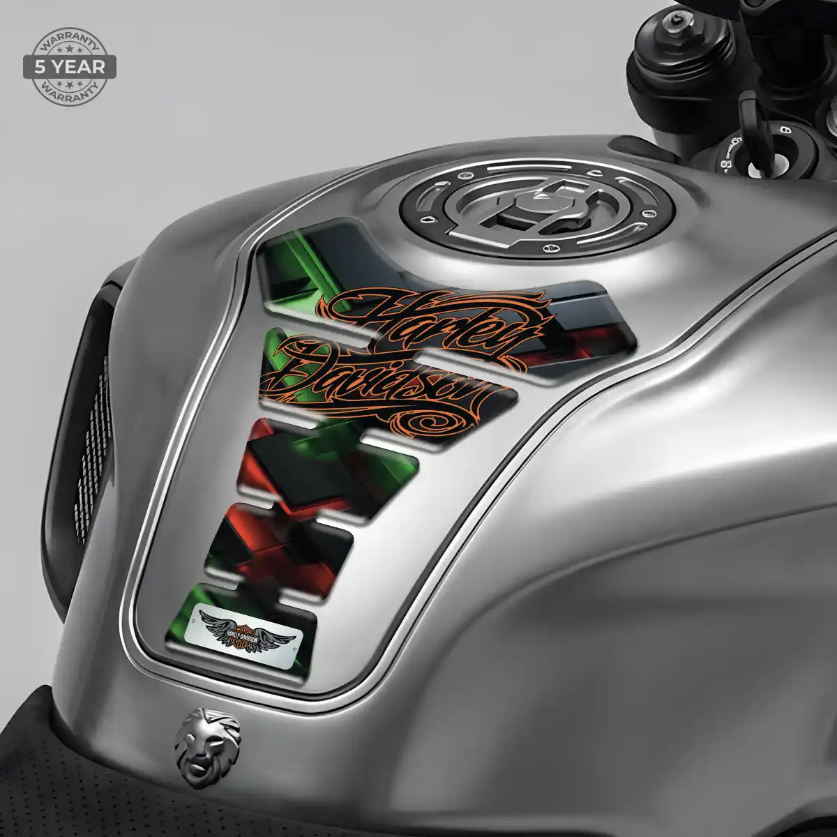 Harley Tank Pad Fuse Sleek Style