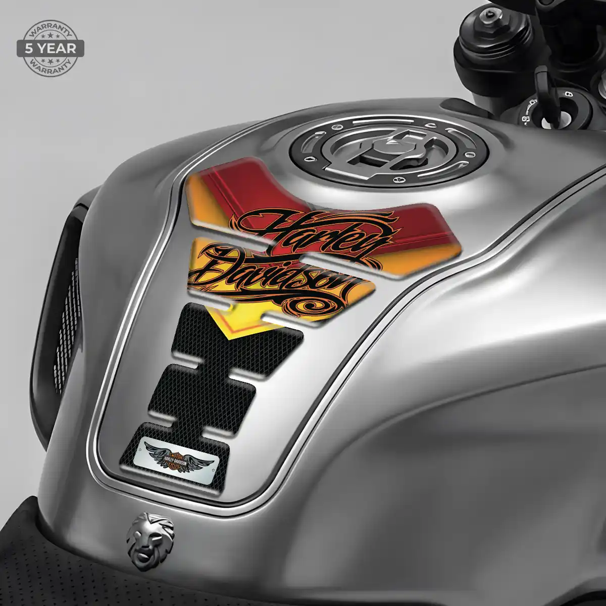 Harley Tank Pad Guard Elite Finish