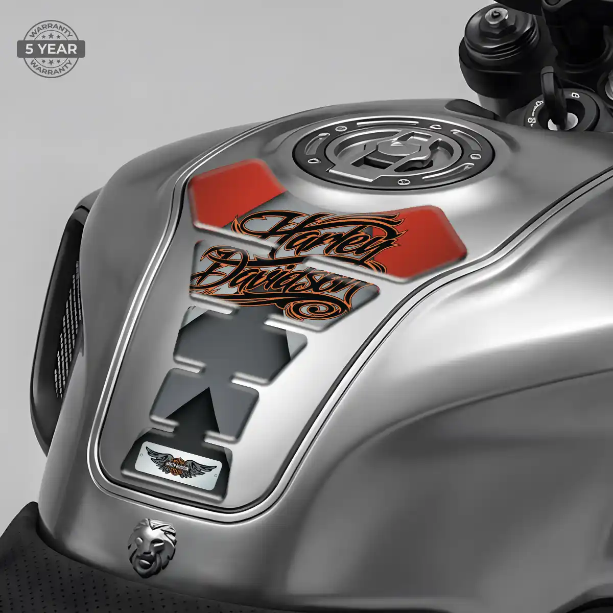 Harley Tank Pad Guard Motorbike Prime Quality