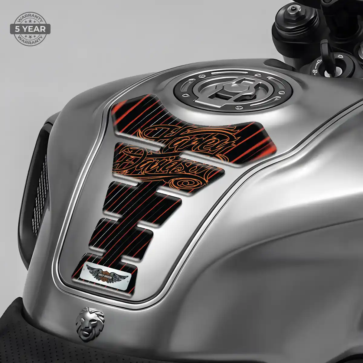 Harley Tank Pad Guard Motorbike Sleek Style