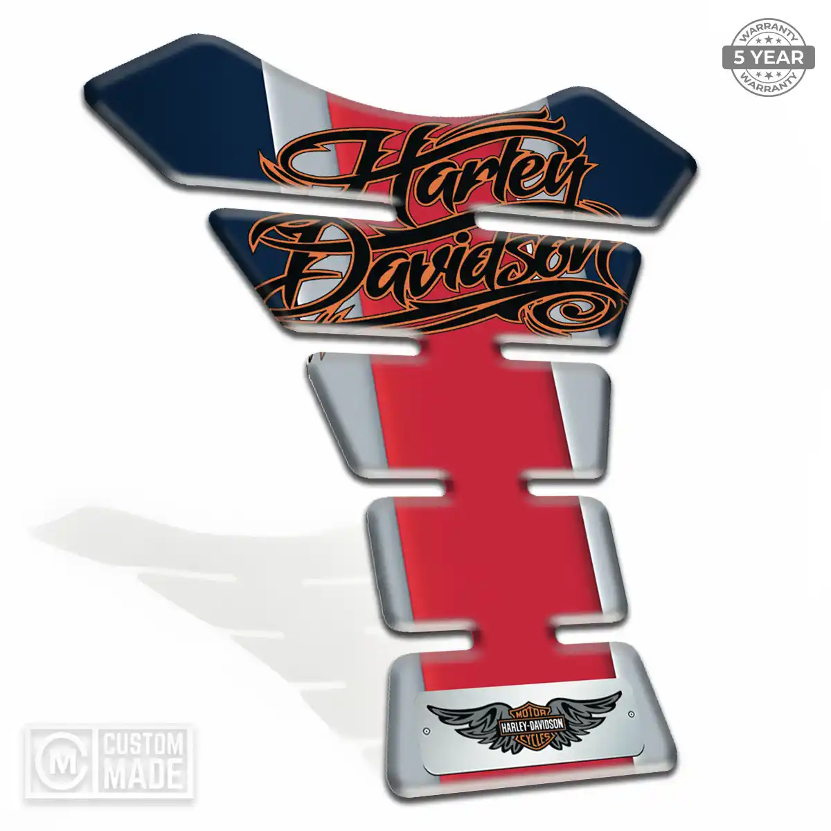 Harley Tank Pad Guard Motorcycle Elite Finish