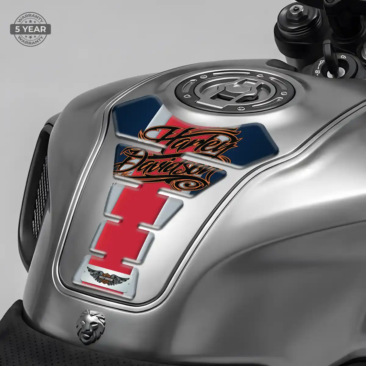 Harley Tank Pad Guard Motorcycle Elite Finish