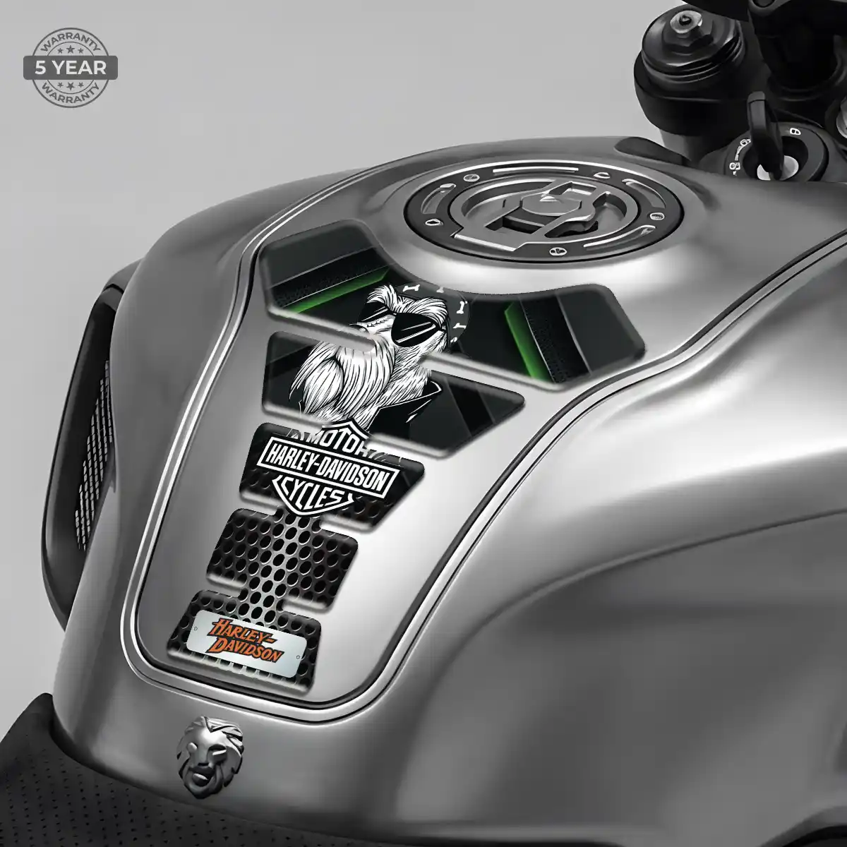 Harley Tank Pad Guard Motorcycle Prestige Line