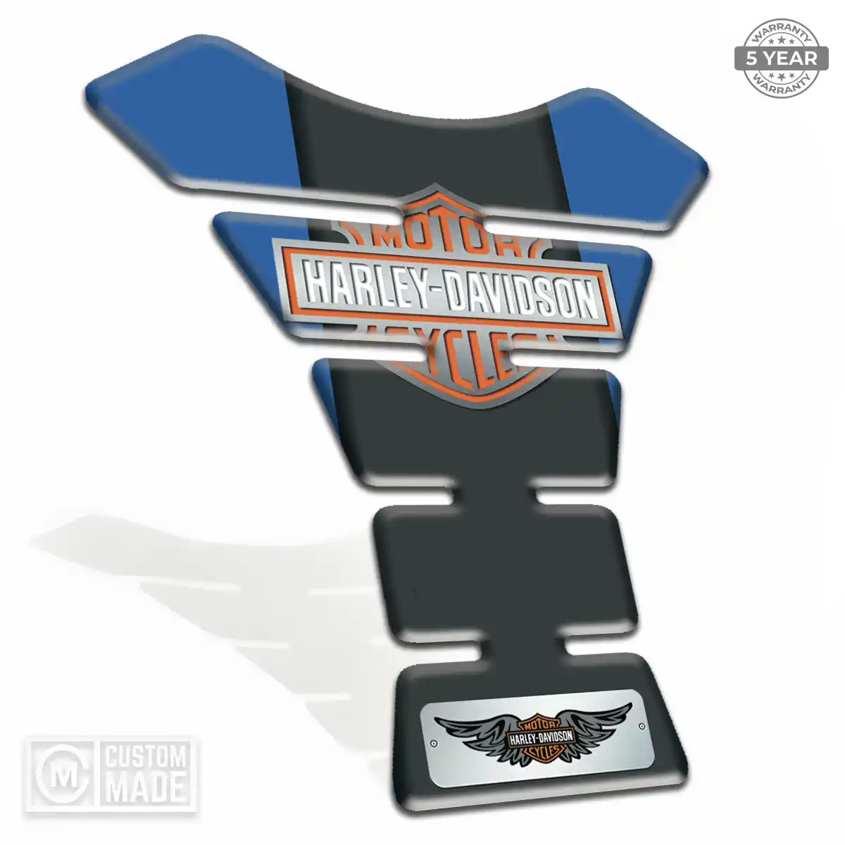 Harley Tank Pad Guard Motorcycle Refined Design