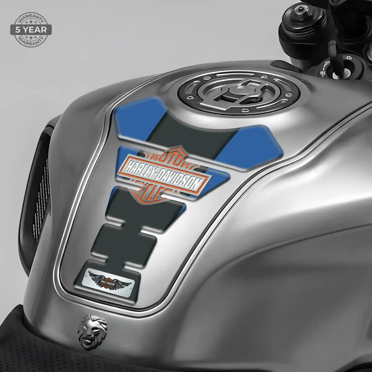 Harley Tank Pad Guard Motorcycle Refined Design