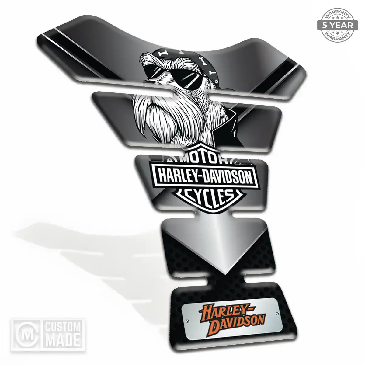 Harley Tank Pad Guard Motorcycle Signature Grade