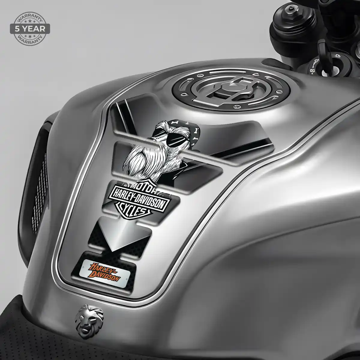 Harley Tank Pad Guard Motorcycle Signature Grade