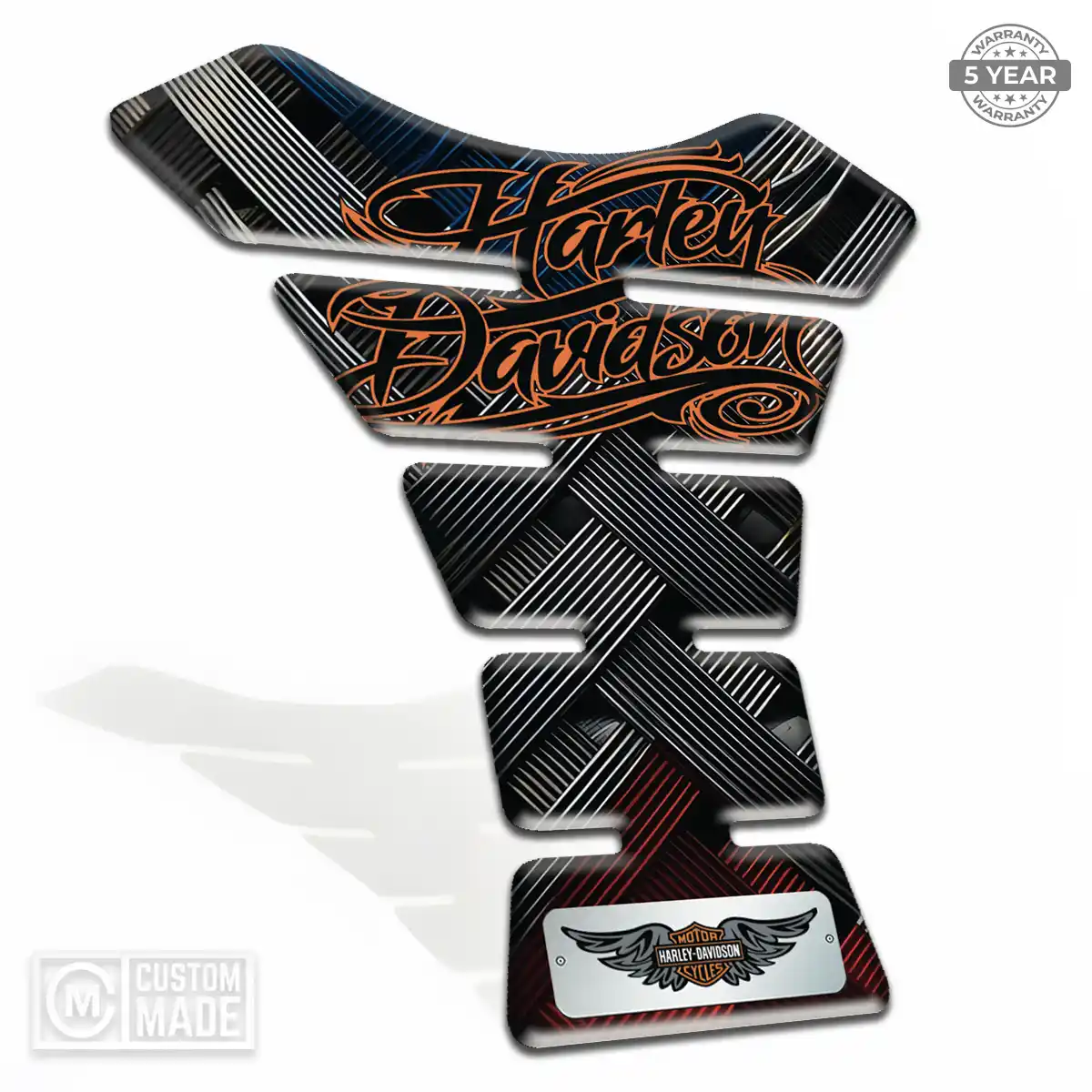 Harley Tank Pad Guard Refined Design