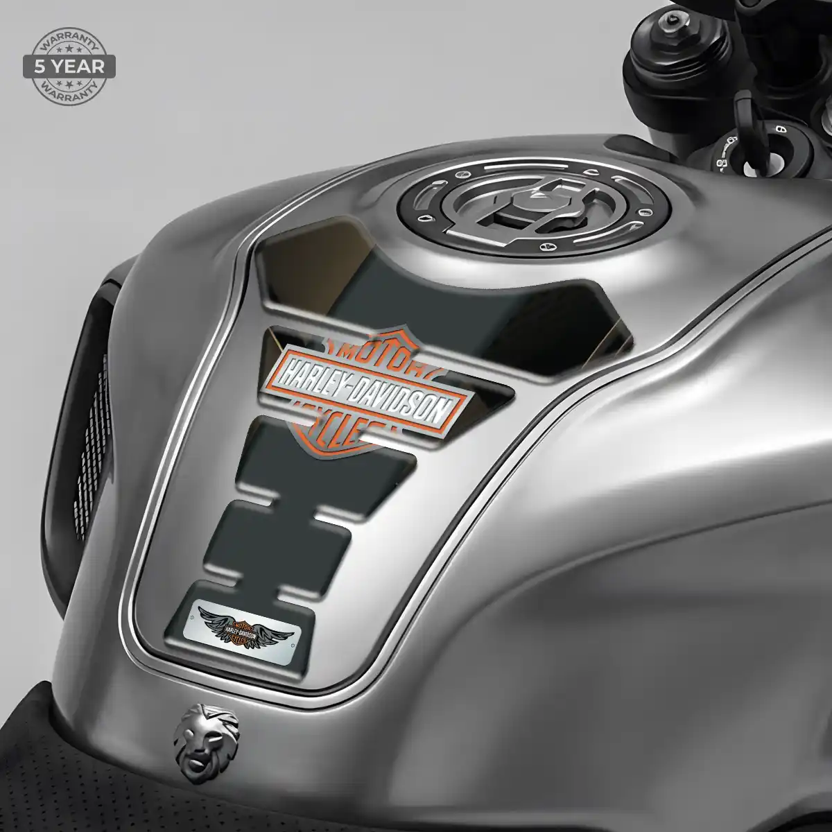 Harley Tank Pad Motorbike Refined Design