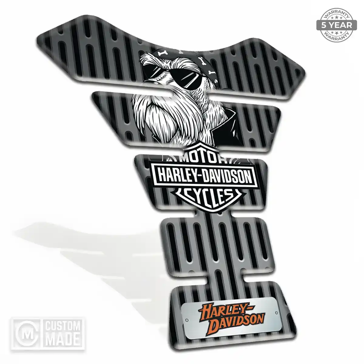 Harley Tank Pad Protector Motorbike Signature Grade