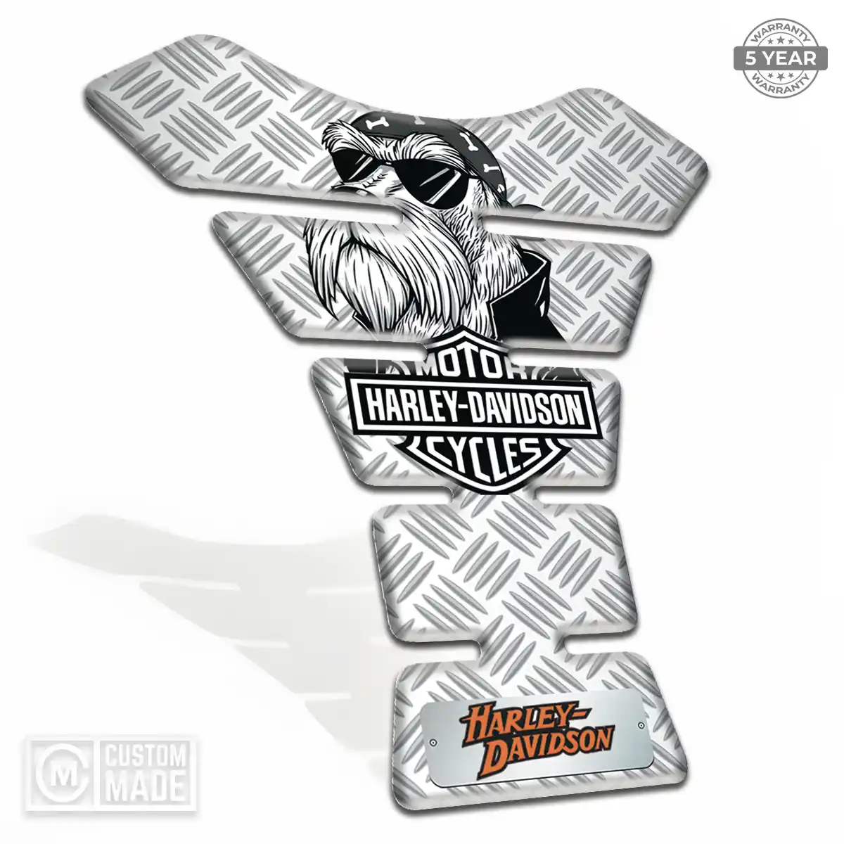 Harley Tank Pad Protector Motorcycle Refined Design