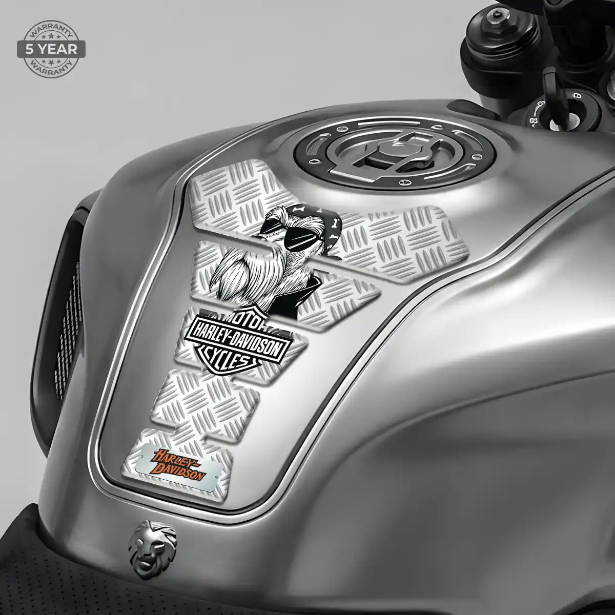 Harley Tank Pad Protector Motorcycle Refined Design
