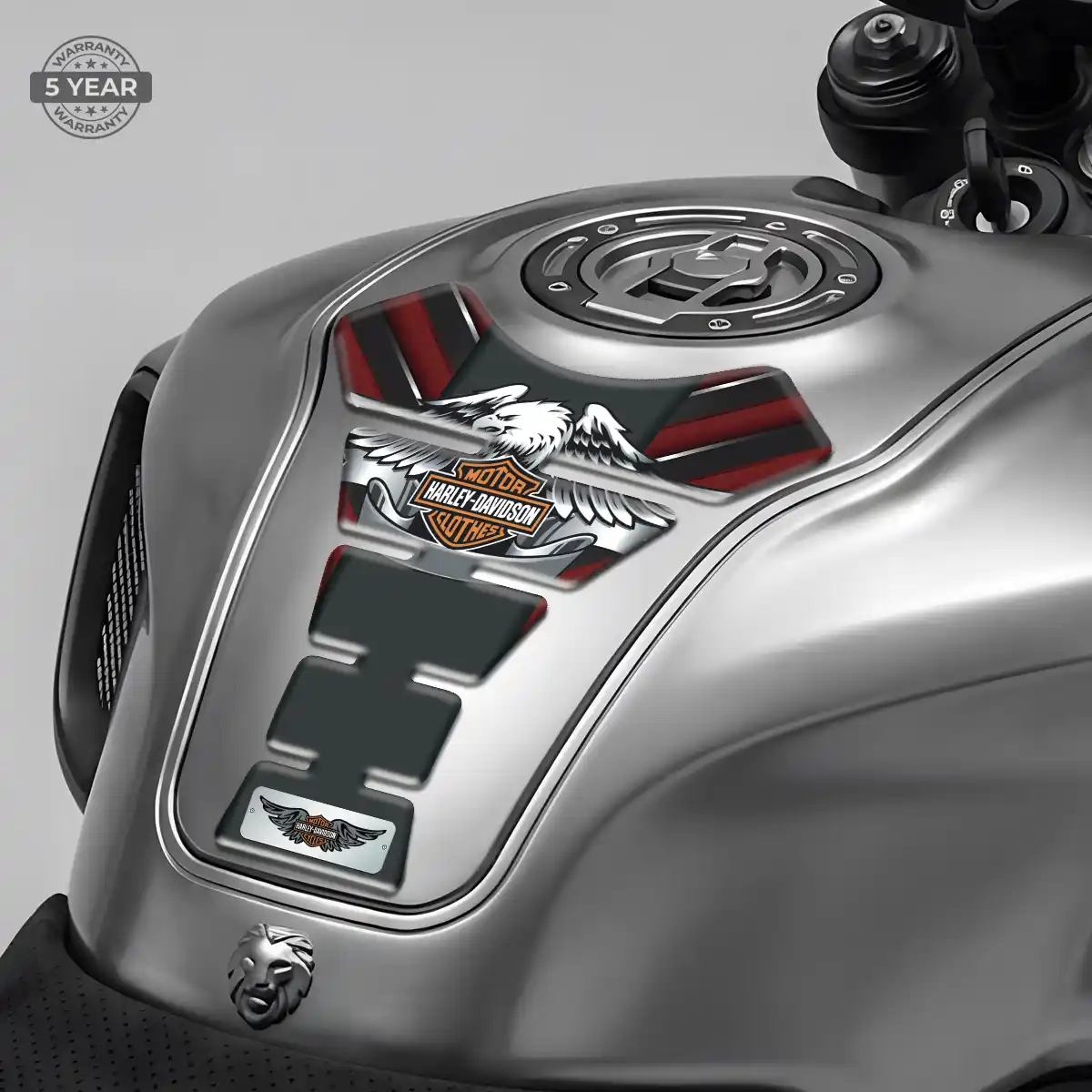 Harley Tank Pads Fuse Elite Finish