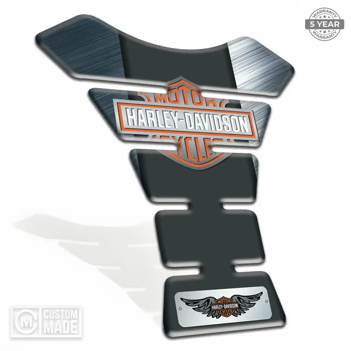 Harley Tank Pads Fuse Motorcycle Refined Design