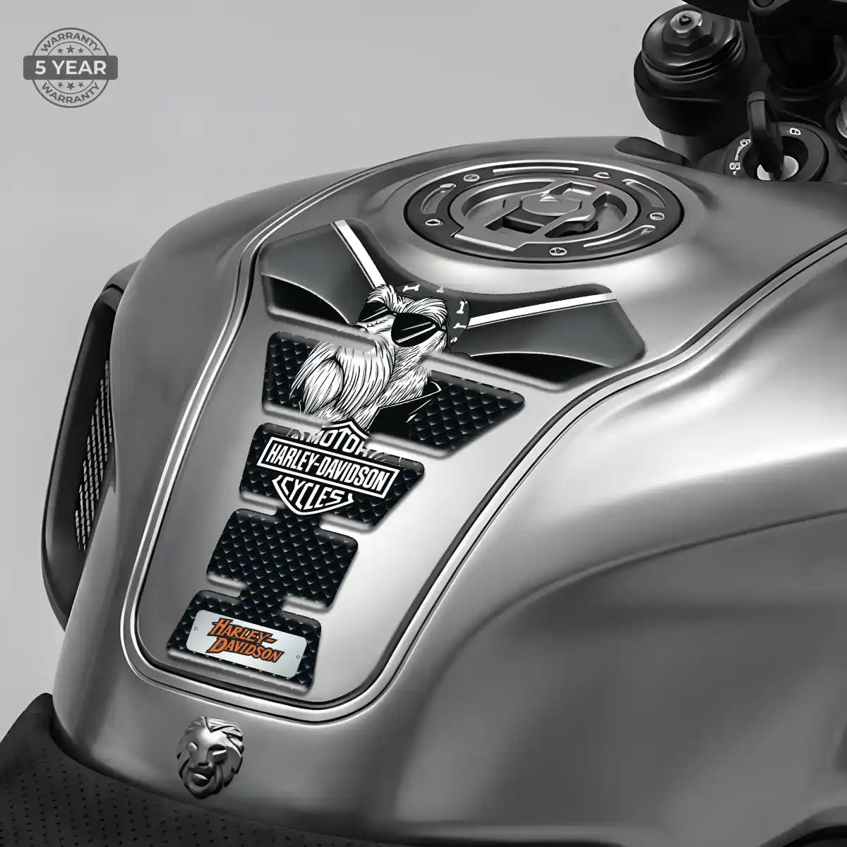Harley Tank Pads Fuse Motorcycle Signature Grade