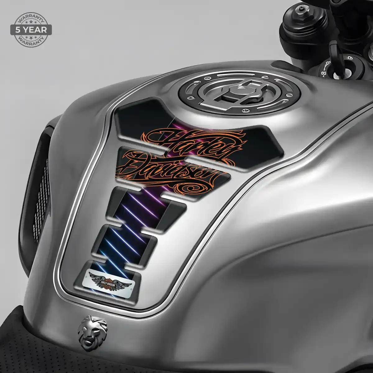 Harley Tank Pads Fuse Motorcycle Sleek Style
