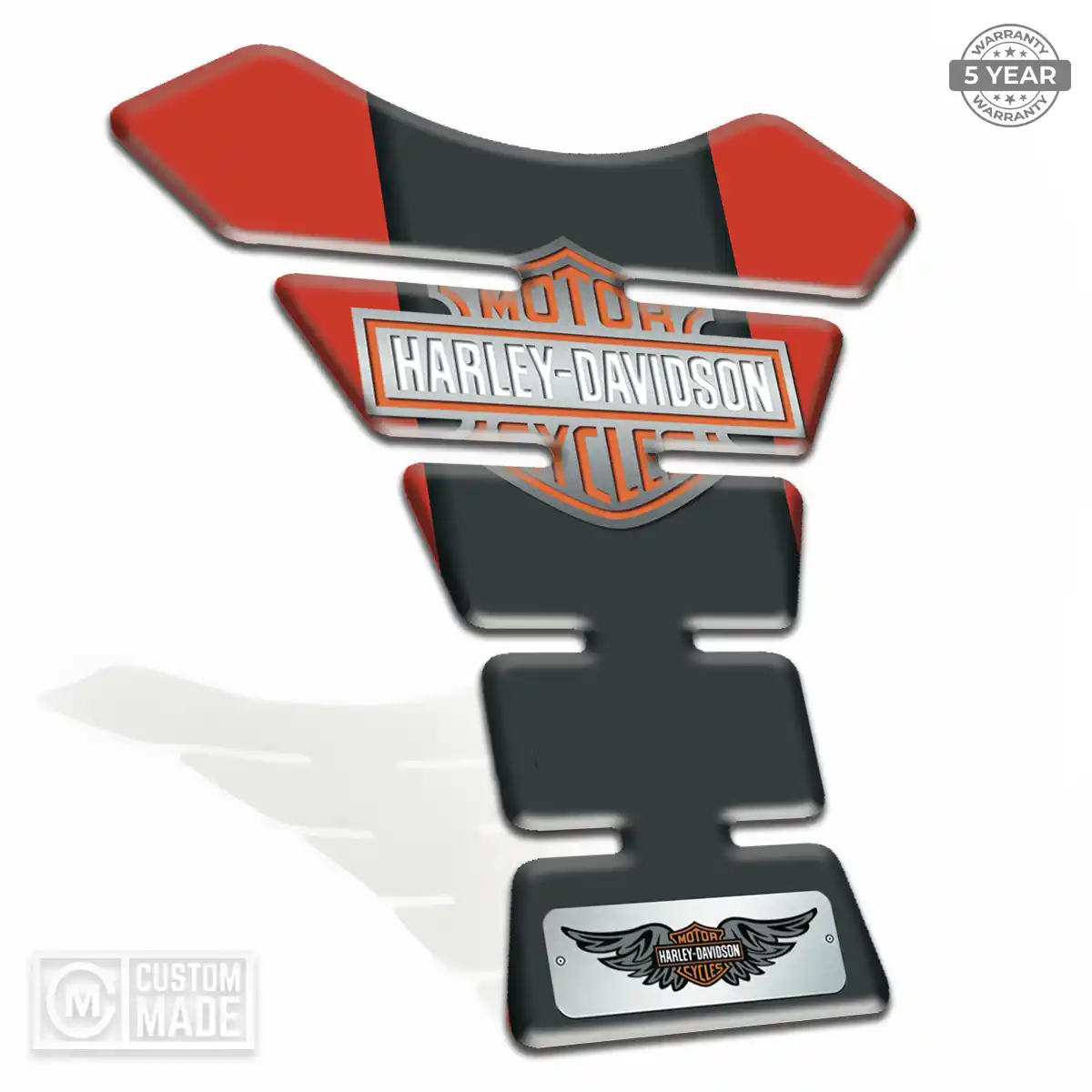 Harley Tank Pads Fuse Refined Design
