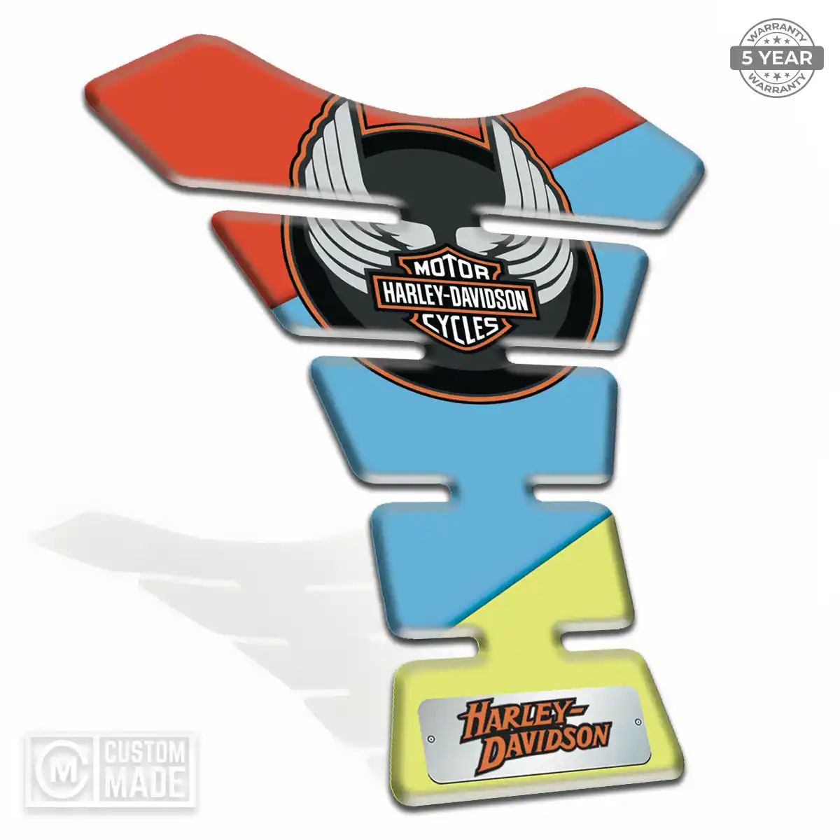 Harley Tank Pads Guards Elite Finish