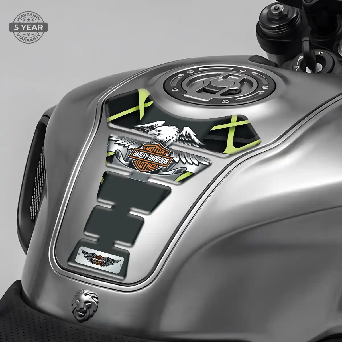Harley Tank Pads Guards Motorbike Sleek Style