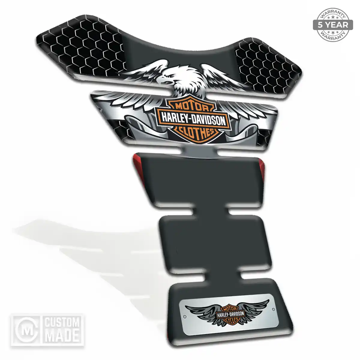 Harley Tank Pads Guards Motorbike Superior Craft