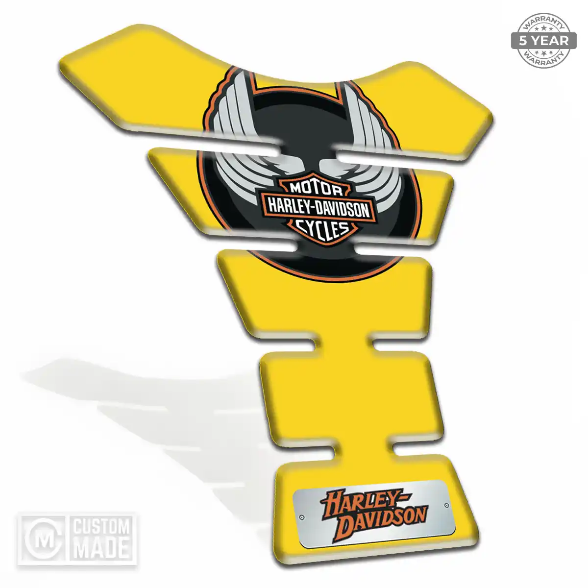 Harley Tank Pads Guards Motorcycle Elite Finish