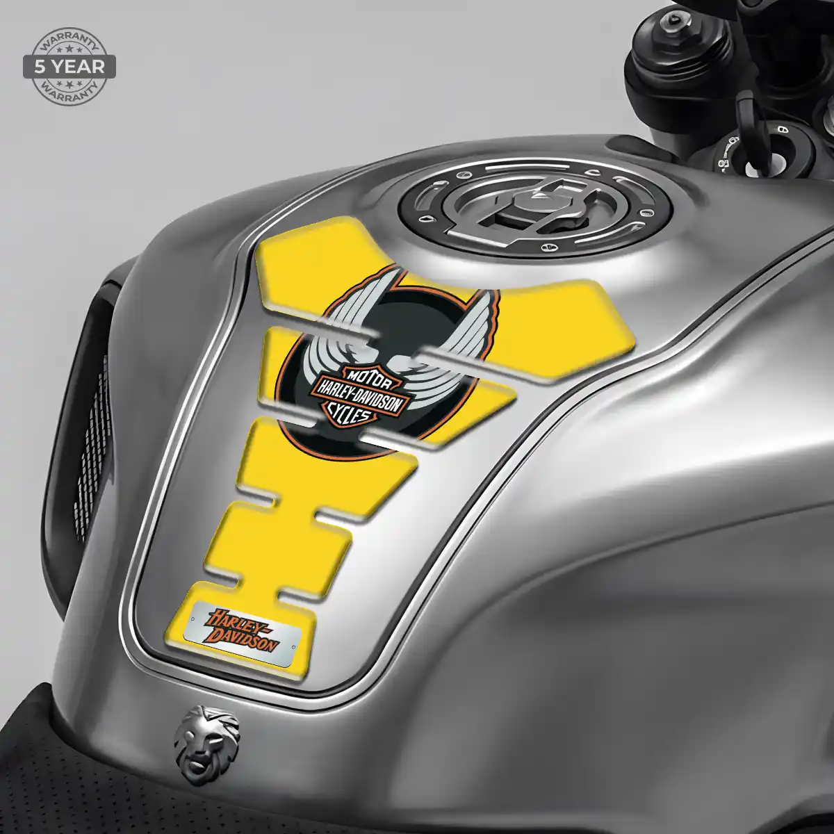 Harley Tank Pads Guards Motorcycle Elite Finish