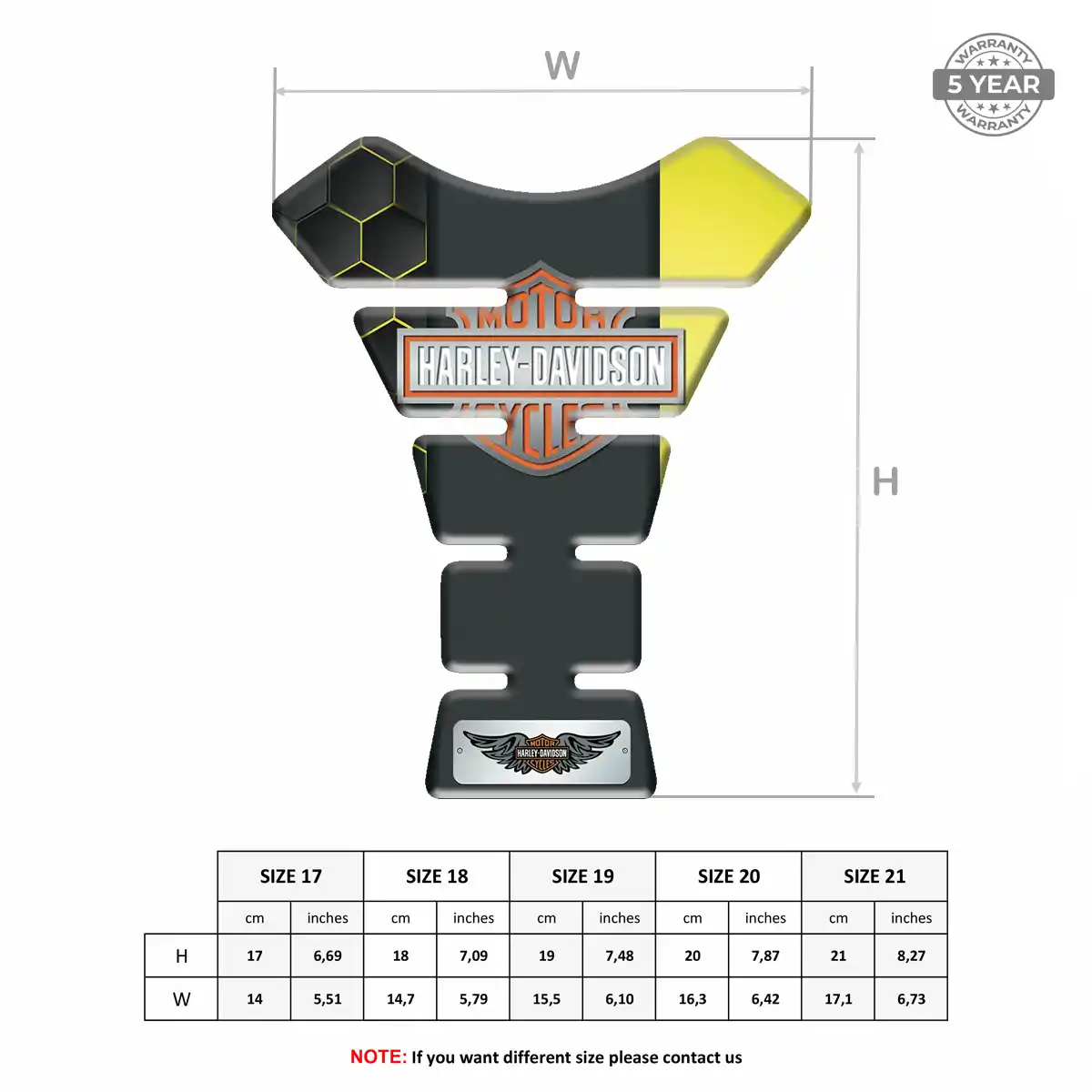 Harley Tank Pads Guards Motorcycle Prime Quality