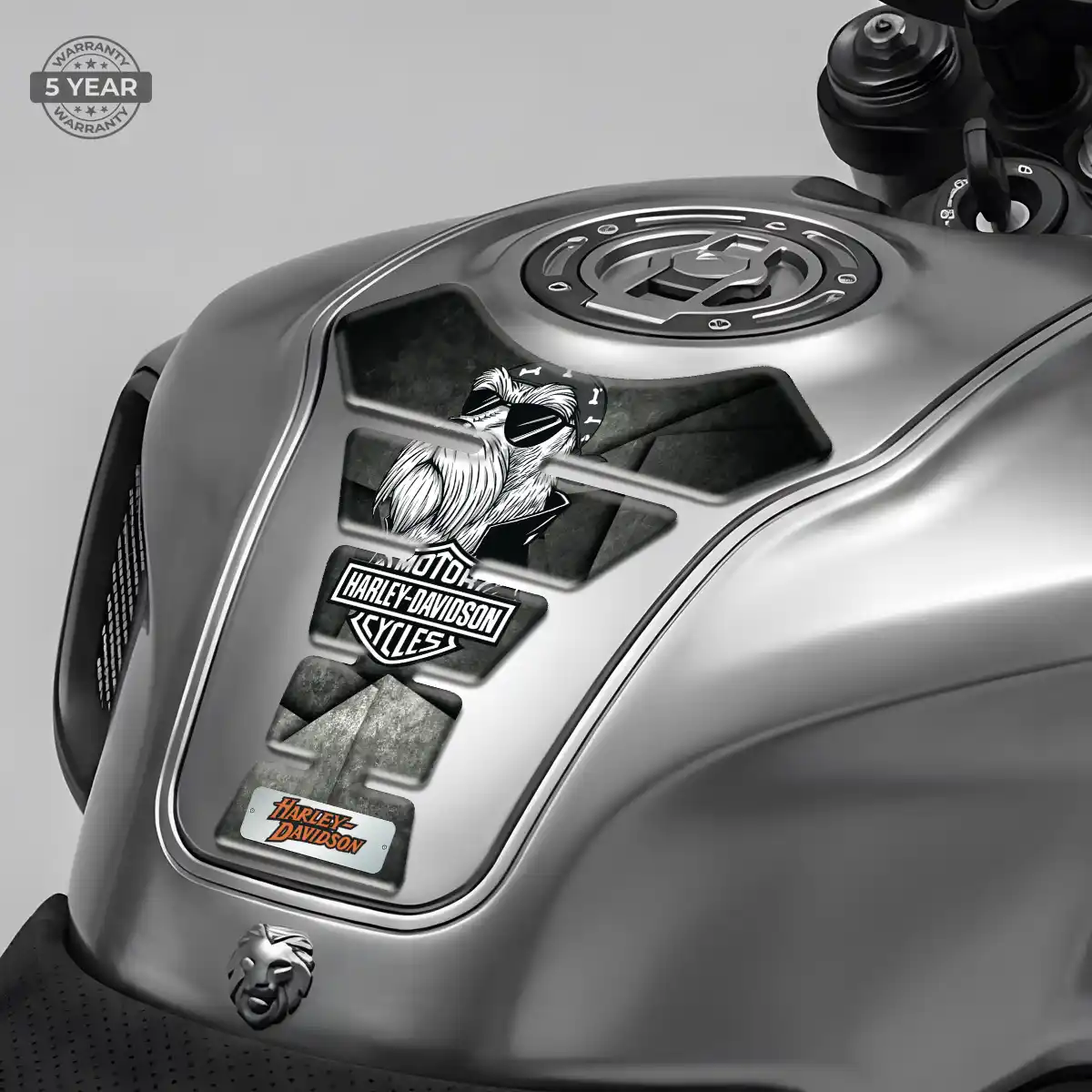 Harley Tank Pads Guards Motorcycle Refined Design