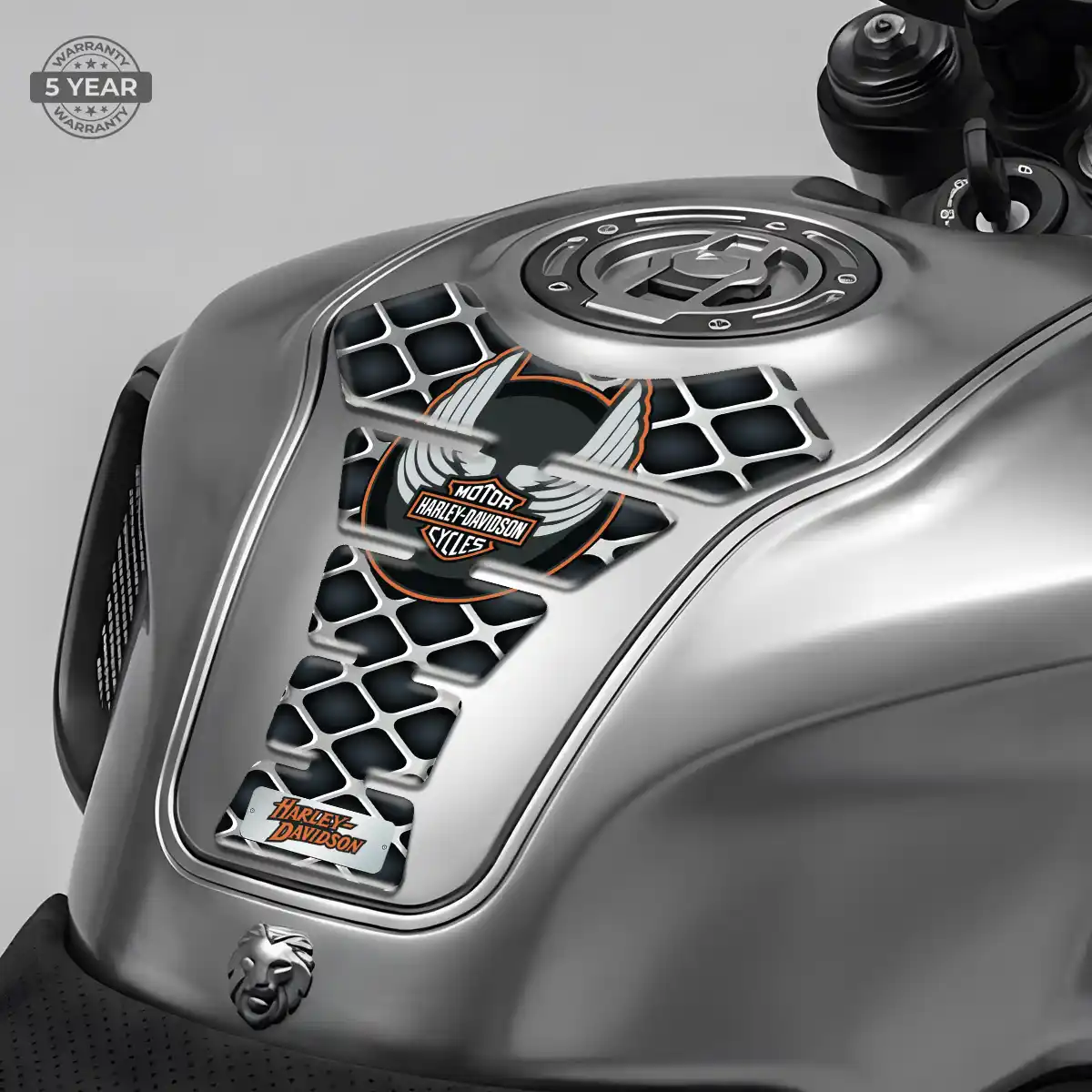 Harley Tank Pads Guards Motorcycle Sleek Style