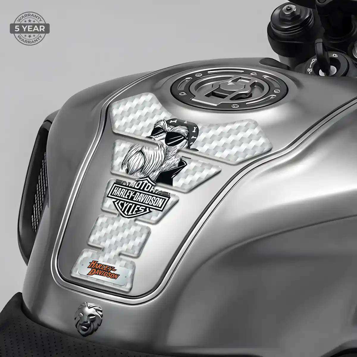 Harley Tank Pads Guards Refined Design