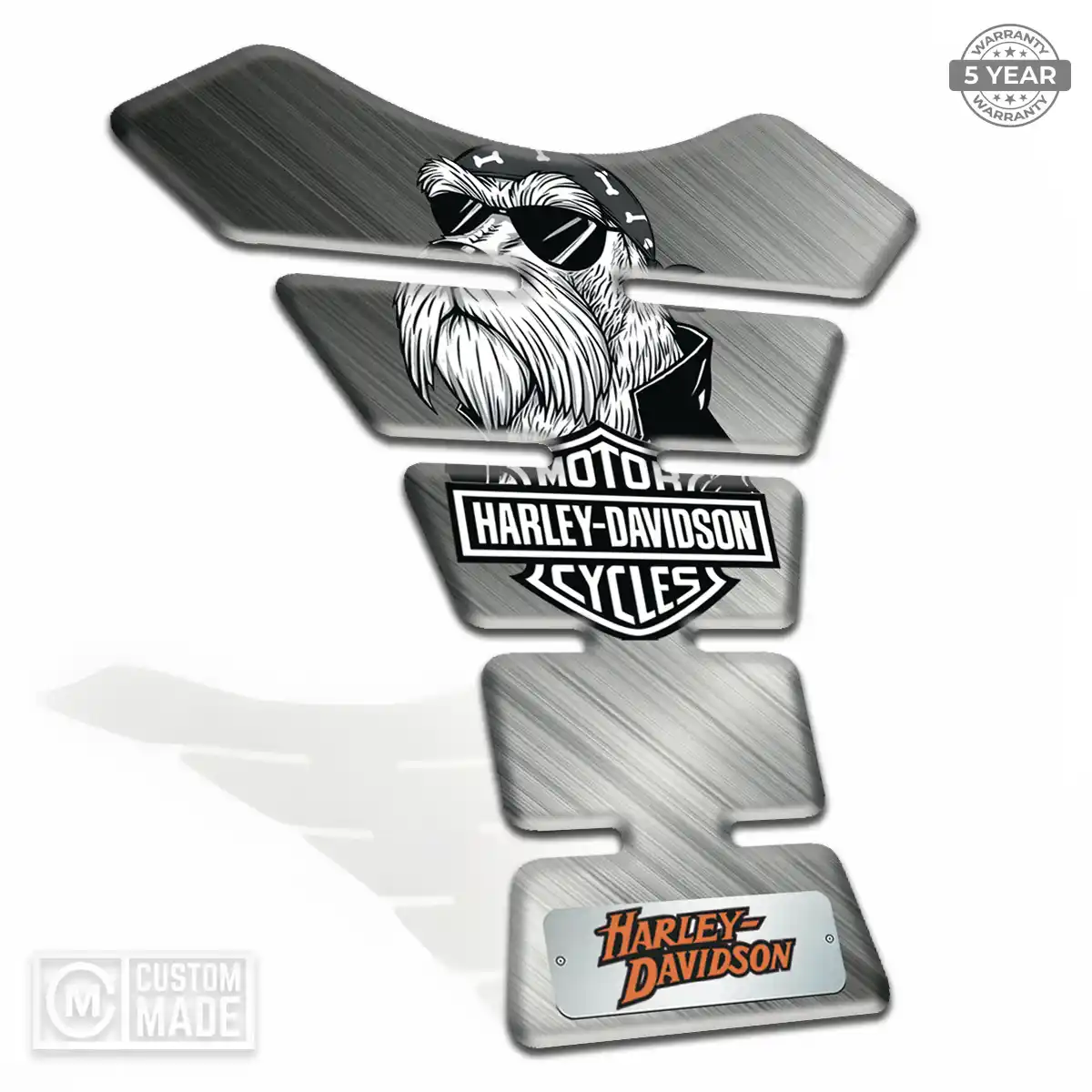 Harley Tank Pads Motorbike Sleek Style