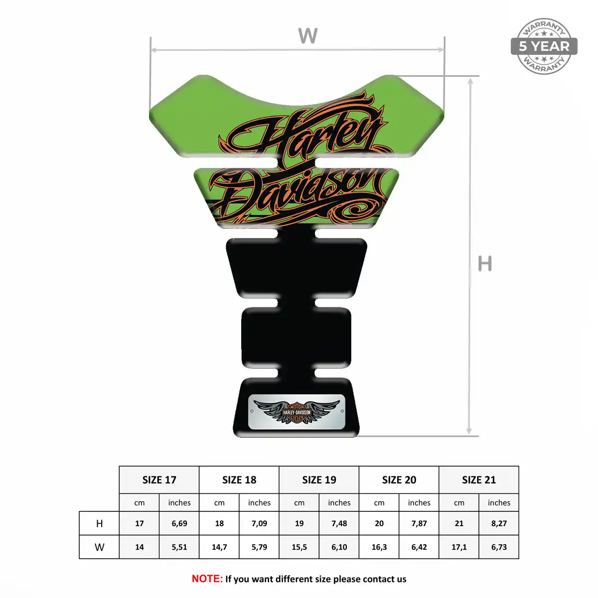 Harley Tank Pads Motorcycle Prime Quality