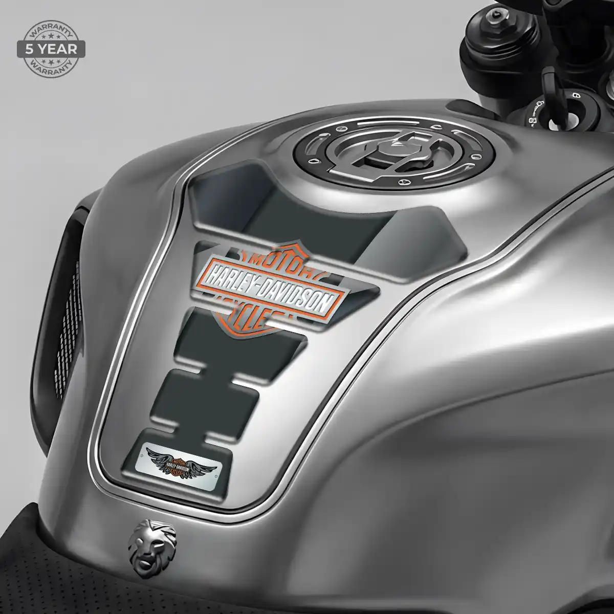Harley Tank Pads Motorcycle Refined Design