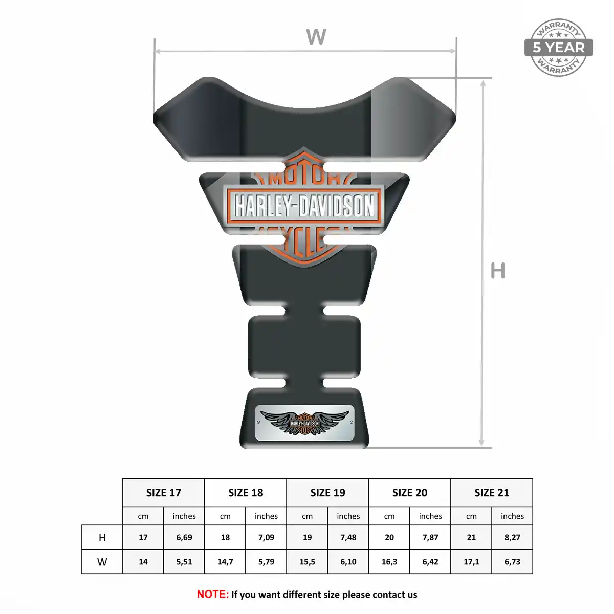 Harley Tank Pads Motorcycle Refined Design