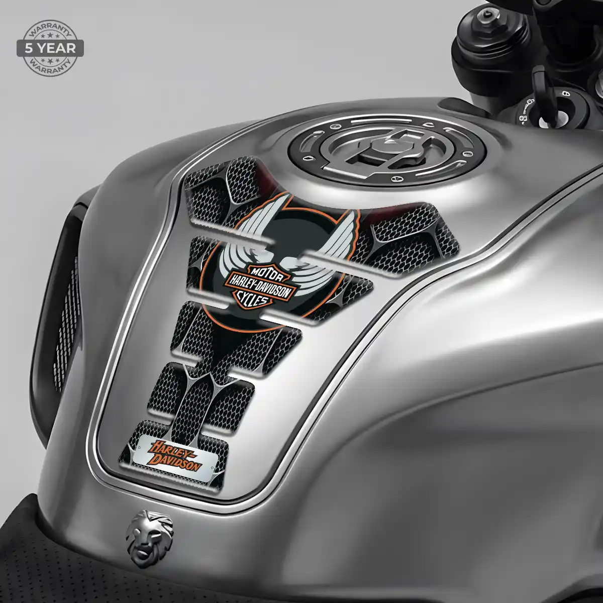 Harley Tank Pads Motorcycle Signature Grade
