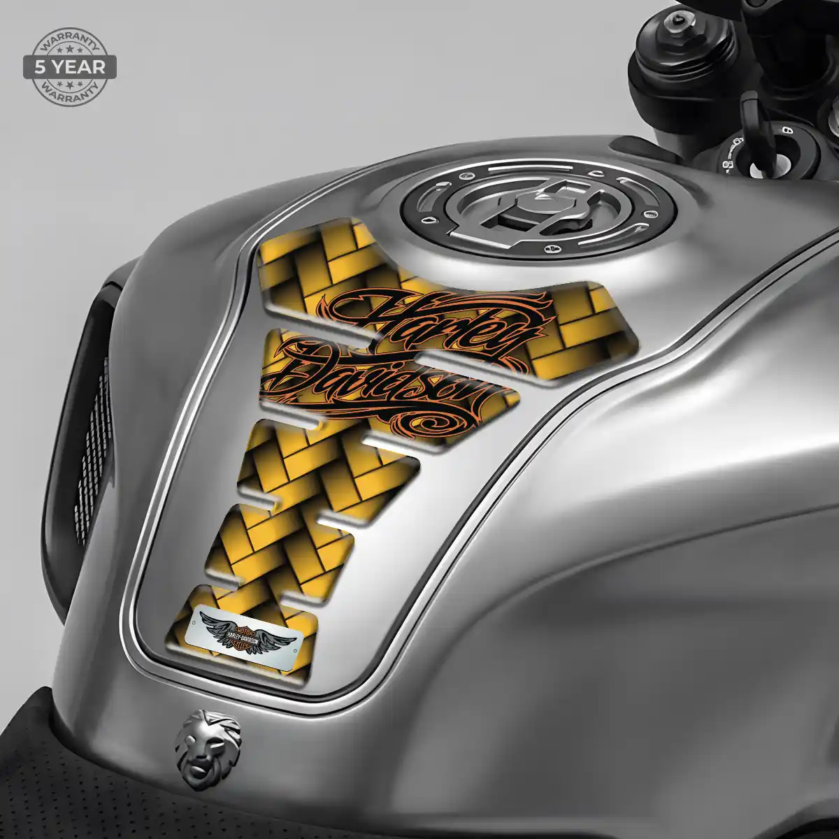 Harley Tank Pads Motorcycle Sleek Style