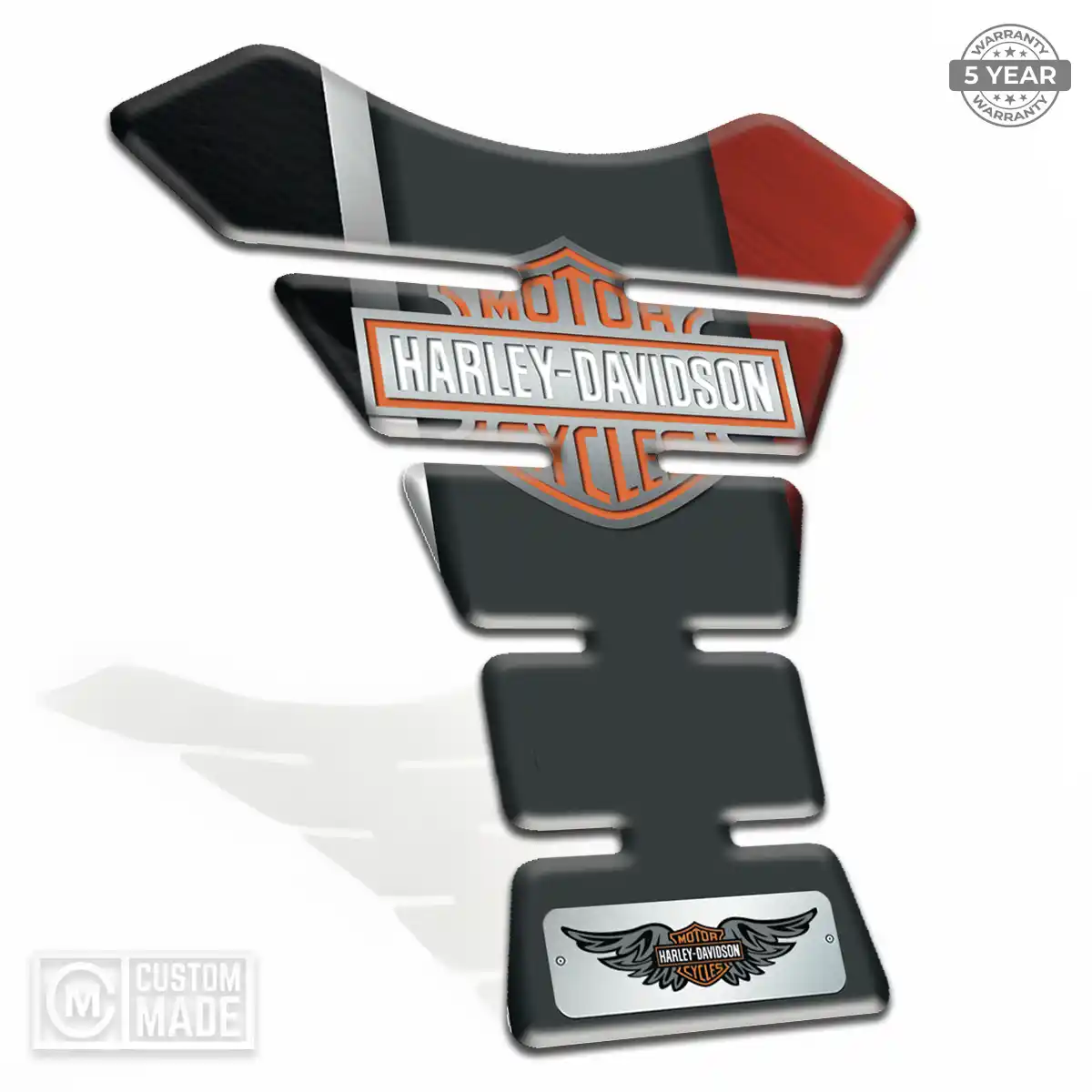Harley Tank Pads Protector Motorbike Elite Finish