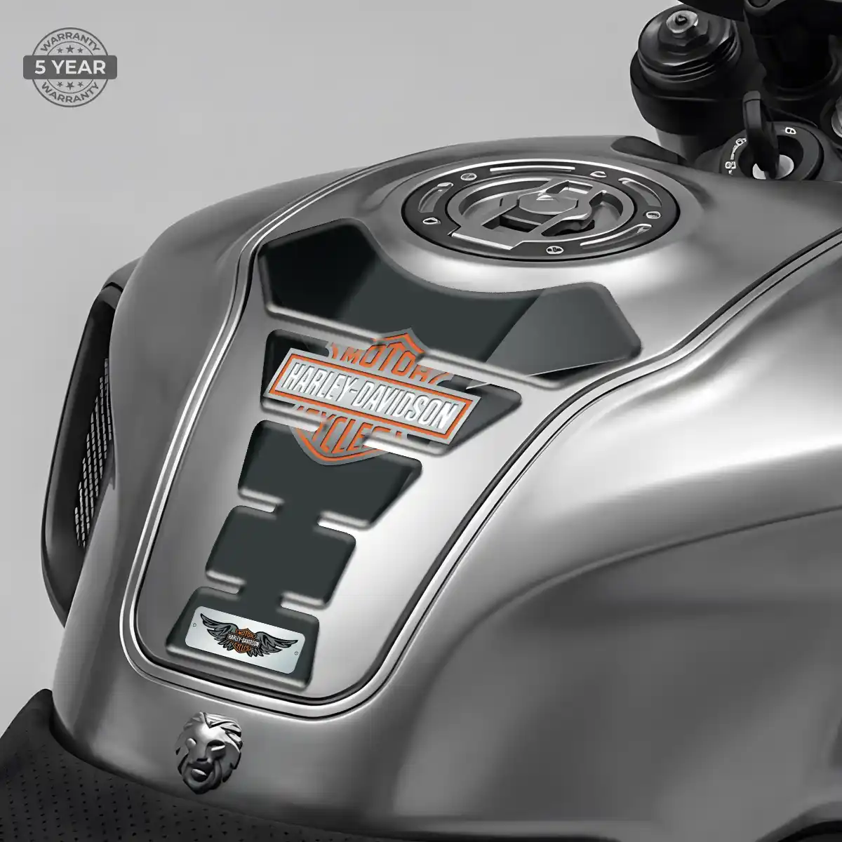 Harley Tank Pads Protector Motorbike Sleek Style