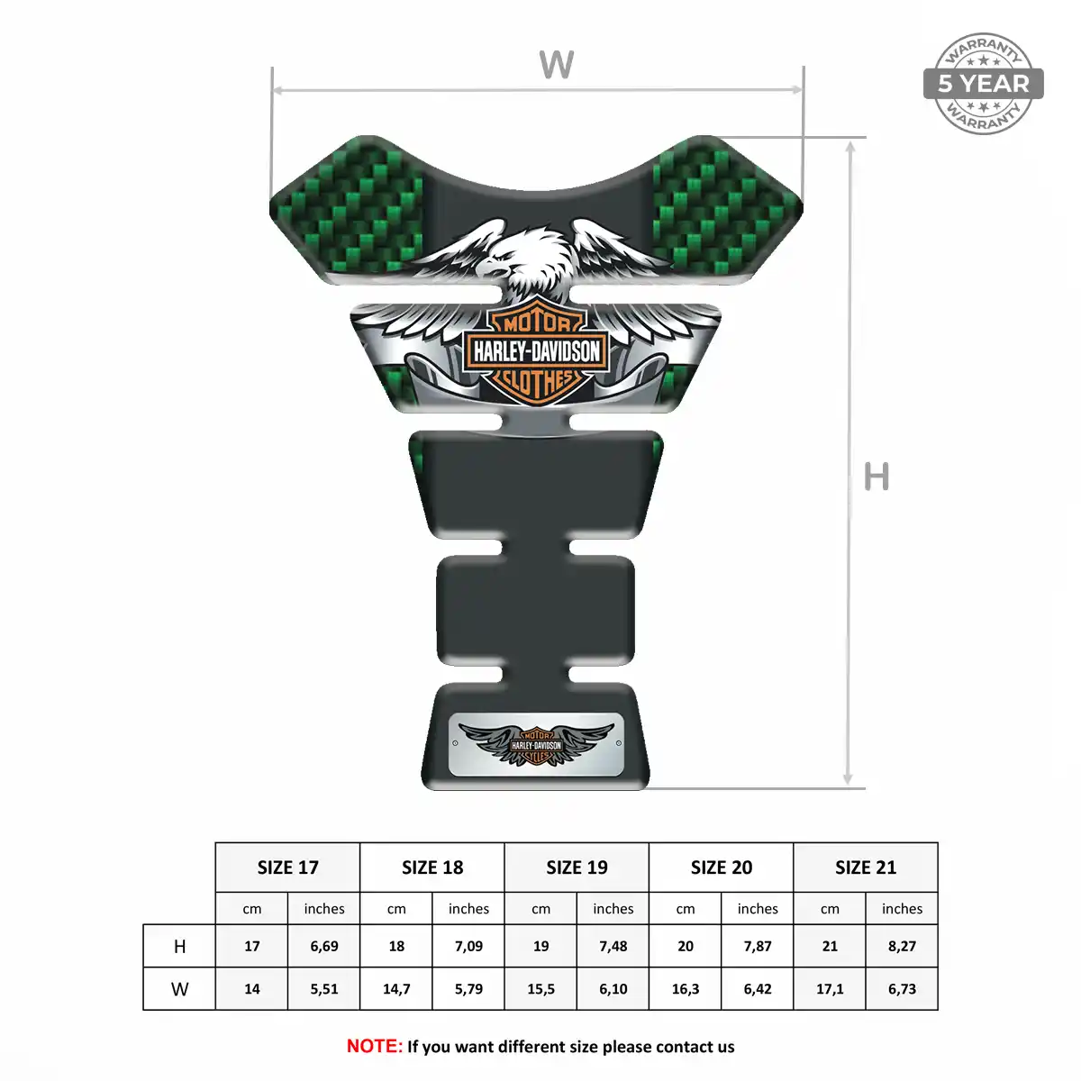 Harley Tank Pads Protector Superior Craft