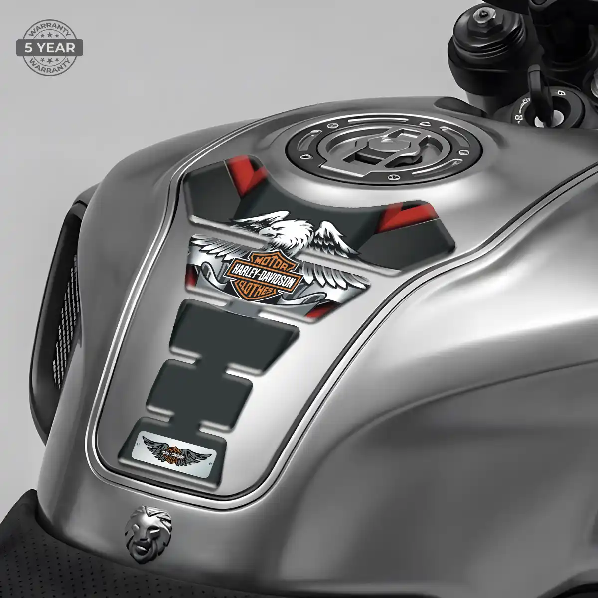 Harley Tank Protector Fuse Motorbike Refined Design
