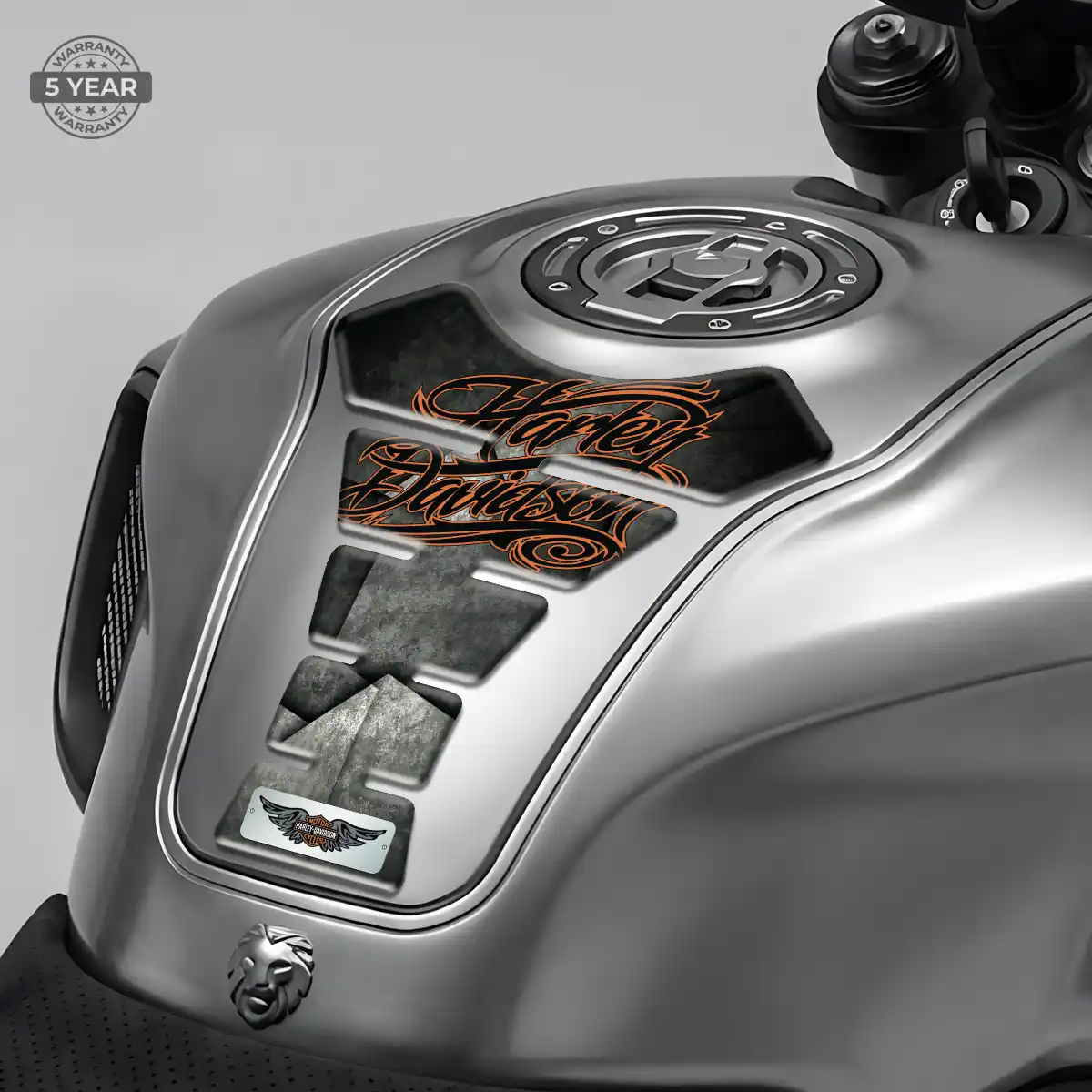Harley Tank Protector Fuse Motorcycle Elite Finish