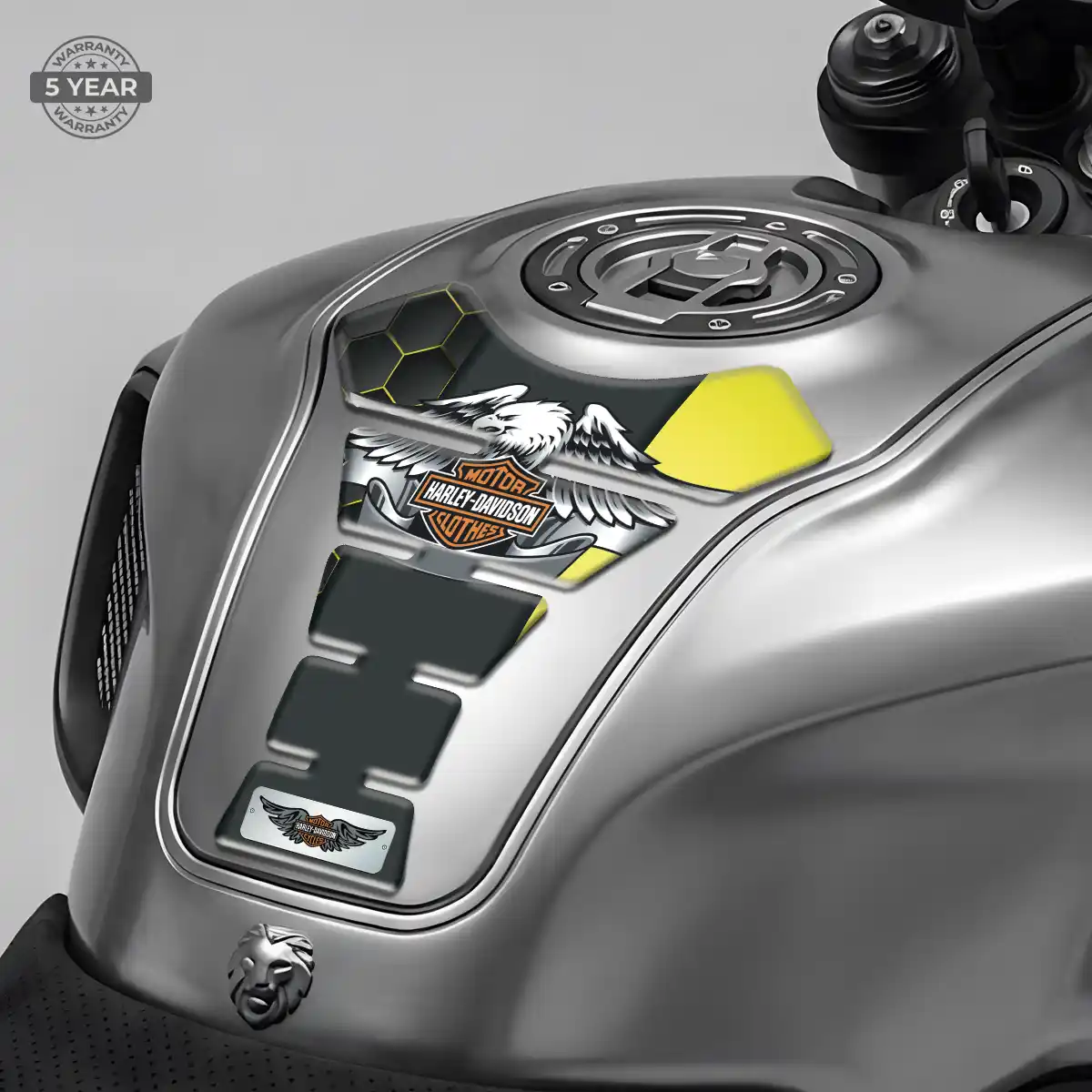 Harley Tank Protector Fuse Motorcycle Refined Design