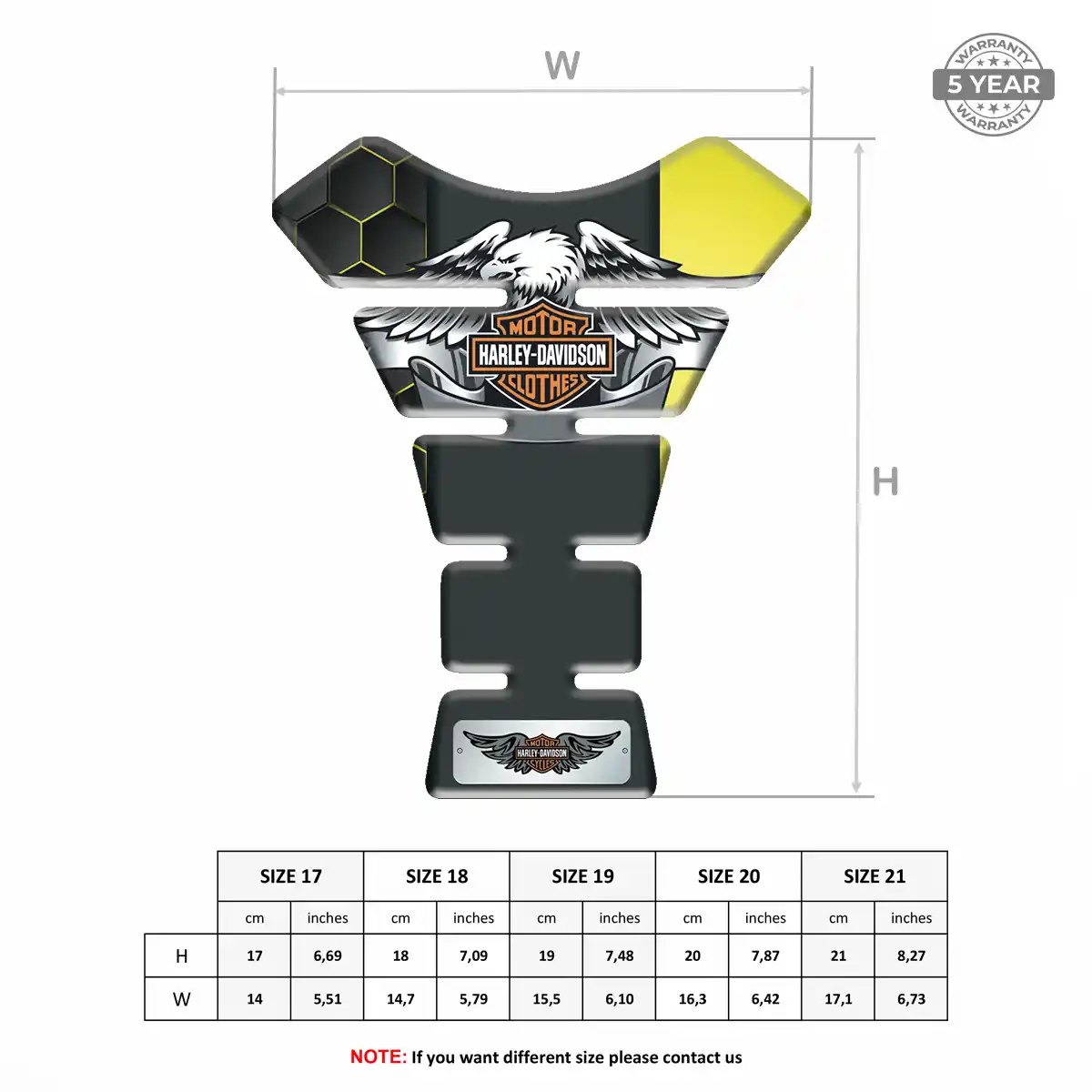 Harley Tank Protector Fuse Motorcycle Refined Design